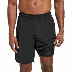 Kirkland Signature Men's L Stretch Swim Short Black N0785